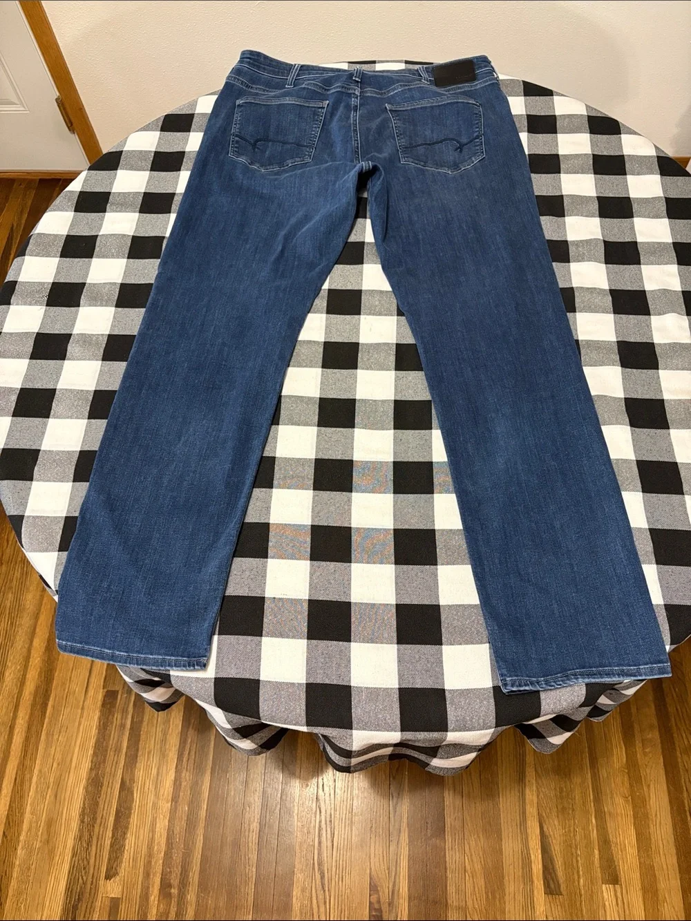 Mavi Jeans Matt Relaxed Straight Leg Men's Size 38 x 34 Long Tall Stretch Dark